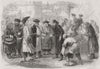 RUSSIA. Annual fair, Nizhny Novgorod 1864 old antique vintage print picture