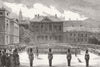 HORSE GUARDS. Queen's birthday. Trooping colour  1879 old antique print