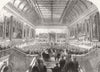 IRELAND. Earl of Carlisle opening National Gallery 1864 old antique print