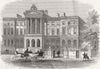 KENNINGTON. Licensed Victuallers School, Upper Lane 1858 old antique print
