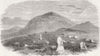SHROPS. Stone circle Mitchel's Fold, Under Corndon  1859 antique print