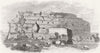 SHROPS. Wall, Wroxeter, Roman Uriconium 1859 old antique vintage print picture