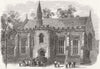OXON. Magdalen College School, Oxford 1858 old antique vintage print picture