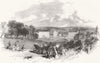 YORKS. Harrogate, Yorkshire 1856 old antique vintage print picture