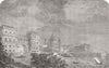 PALACES. Royal Academy prize design(Marine Palace) 1851 old antique print