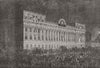 LONDON. Illumination of Treasury, Whitehall 1863 old antique print picture