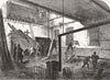 WESTMINSTER. Accident, St Mary's School, Gt Peter  1865 old antique print