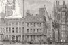 WESTMINSTER. Planned Monumental Chapel  1889 old antique vintage print picture