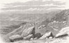 LAND'S END. Whitsand Bay, Cornwall, Atlantic cable 1881 old antique print