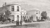 DUBLIN. Chief secretary house, Phoenix Park 1881 old antique print picture