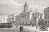 DUBLIN. Upper Castle Yard 1881 old antique vintage print picture