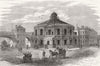 SURREY. Chapel, Blackfriars Rd(Rowland Hill's) 1881 old antique print picture