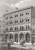BOND ST. Chappell & Co 's Premises, new 1878 old antique vintage print picture