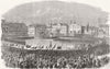 NORFOLK. Lynn. Proclamation of Royal wedding 1863 old antique print picture