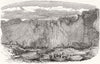 ABERDEEN. Granite Quarries, Rubislaw  1857 old antique vintage print picture