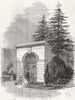 OSBORNE. Isle of Wight. Alcove  1849 old antique vintage print picture