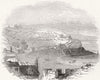 CORNWALL. Cholera, Mevagissey, Camp, Port Mellon 1849 old antique print