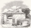 LONDON. Dibdins, Sadler's-Wells 1849 old antique vintage print picture