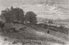 EVERSHED'S ROUGH. Bishop of Winchester accident 1873 old antique print picture