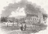 TOOTING. Drouet's infant Pauper house  1849 old antique vintage print picture