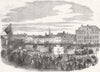 NORFOLK. Estuary-parade, Lynn 1850 old antique vintage print picture
