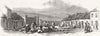 DUNGARVAN. Chapel Rd, food riots 1846 old antique vintage print picture