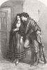 SPAIN. A corner in Spain 1853 old antique vintage print picture