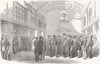 FRANCE. Lord Raglan, Duke of Cambridge, Paris 1854 old antique print picture