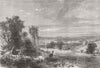 PARAGUAY. War of Triple Alliance. river, Asuncion  1865 old antique print