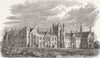 AUSTRALIA. University, Sydney, NSW 1859 old antique vintage print picture