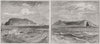 ANTARCTICA. St Paul's Island; where Megaera was lost 1871 old antique print