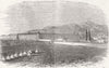 TURKEY. British Hospital, Smyrna 1855 old antique vintage print picture