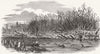 LONDON. Explosion of Hounslow Powder Mills 1850 old antique print picture
