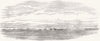 FINLAND. Suomenlinna. Gustus Vard; Bak Holmen; Kungs 1854 old antique print