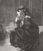 CHILDREN. Fine arts. Shade 1851 old antique vintage print picture