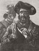 FINE ARTS. Benvenuto Cellini & Manellini, Mugello 1851 old antique print