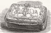 DECORATIVE. Silver-gilt snuff-box, Rev Ramsey 1853 old antique print picture