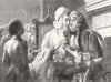 PORTRAITS. Scandal 1851 old antique vintage print picture