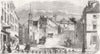 MARYLAND. St, Baltimore  1856 old antique vintage print picture