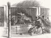 CHATHAM. Death of Lion Queen, Wombwell's Menagerie 1850 old antique print