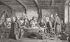 FAMILIES. The foundling 1852 old antique vintage print picture