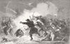 SUSSEX. 5th of. custom, Brighton 1853 old antique vintage print picture