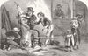 SOCIETY. 5th of. Building guy 1853 old antique vintage print picture