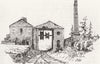 DURHAM. Darlington. Brusselton engine 1875 old antique vintage print picture
