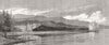 SCOTLAND. Dalmeny Park, Cramond(Lord Rosebery) 1884 old antique print picture