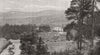 SCOTLAND. Birkhall, near Ballater 1884 old antique vintage print picture