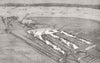 ESSEX. New East & West india docks, Tilbury  1886 old antique print picture