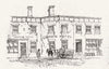 CHESHIRE. Northwich subsidence. Crown Hotel 1887 old antique print picture