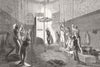 CHURCHES. Bow-Bell peal, Christmas eve 1850 old antique vintage print picture