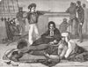 FAMILIES. Nearing home 1858 old antique vintage print picture